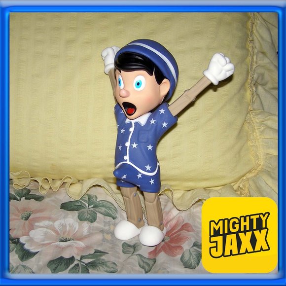 NEW  Mighty Jaxx 10in Pinocchio "Wood Awakening" vinyl figure - Picture 1 of 10